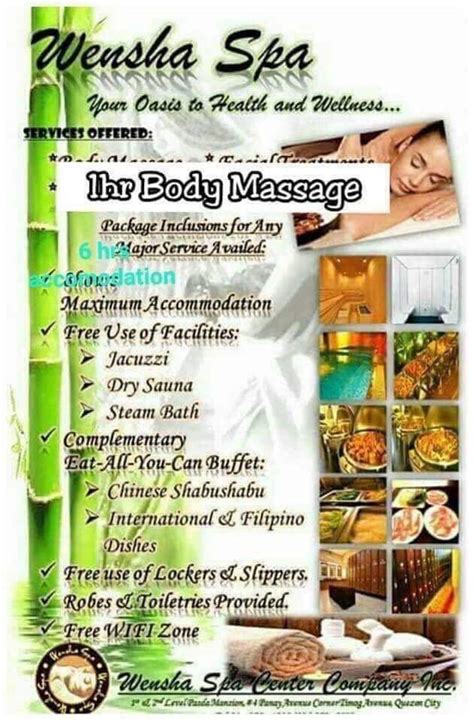 wensha spa promo 2019|WENSHA SPA (2024) All You Need to Know BEFORE You Go (with Phot.